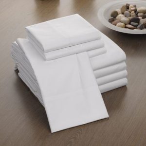 Martex Five Star Hotel Sheets T-300-Fresh White-Twin Flat-Case of 2 Dozen