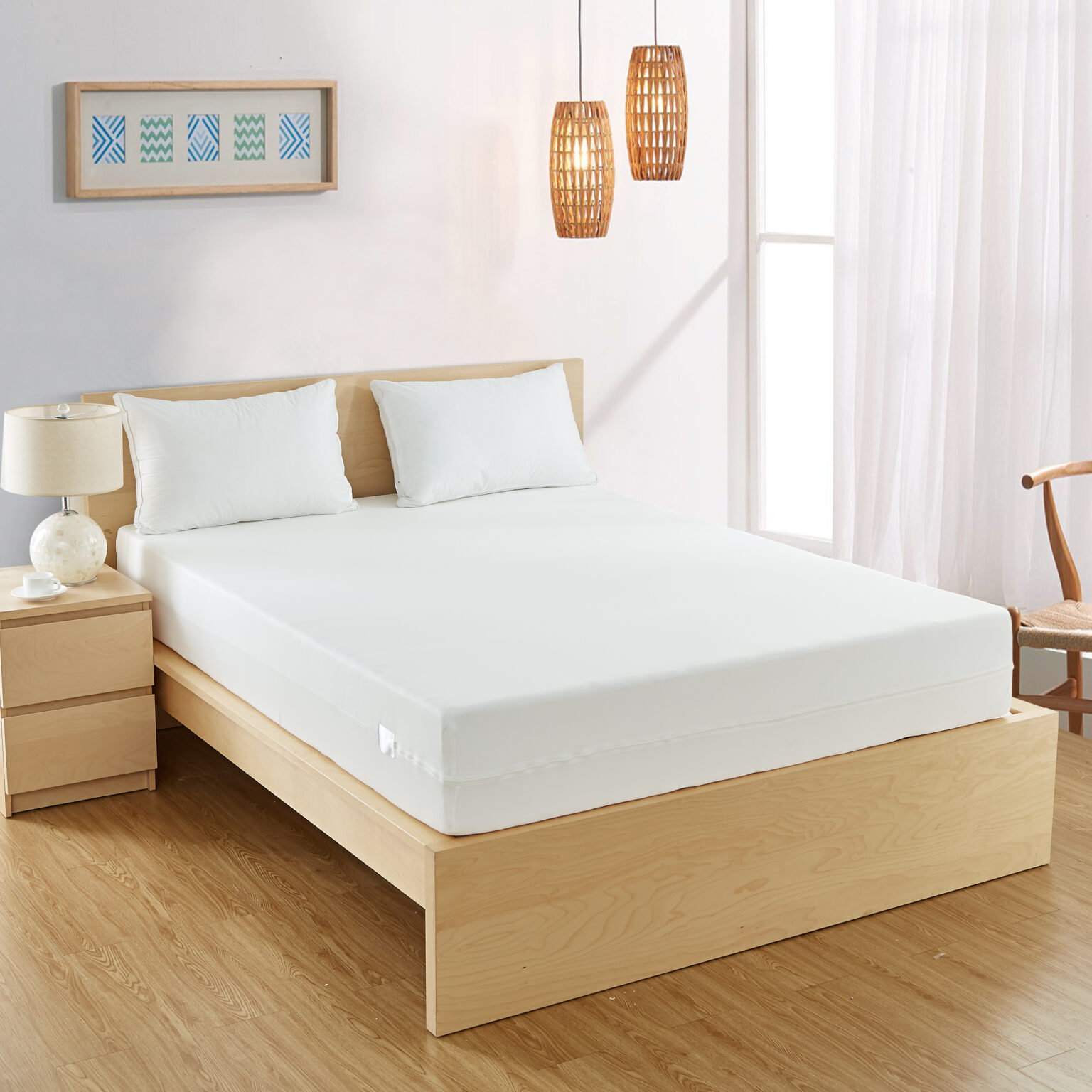 Bedbug Solution Hybrid Zippered Mattress Cover