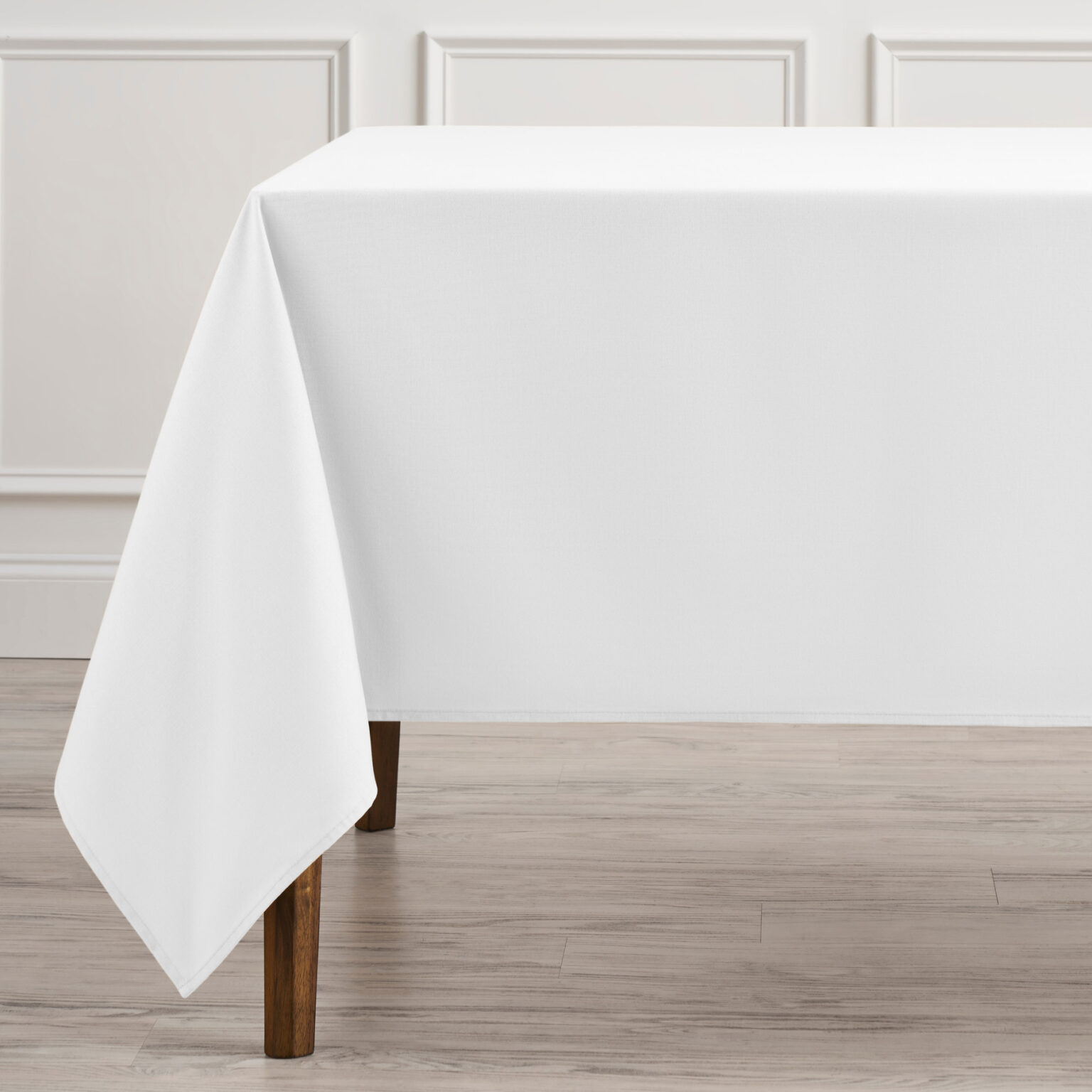 Riegel Permalux Cotton Blend Round Tablecloth White 1 Dz Per Case