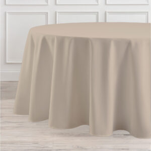 Riegel Premier 100% Spun Polyester Tablecloth-Solid Colors-Round 120"