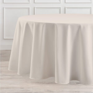 Riegel Premier 100% Spun Polyester Tablecloth-Solid Colors-Round 132"