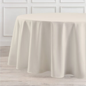 Riegel Premier 100% Spun Polyester Tablecloth-Solid Colors-Round 90"