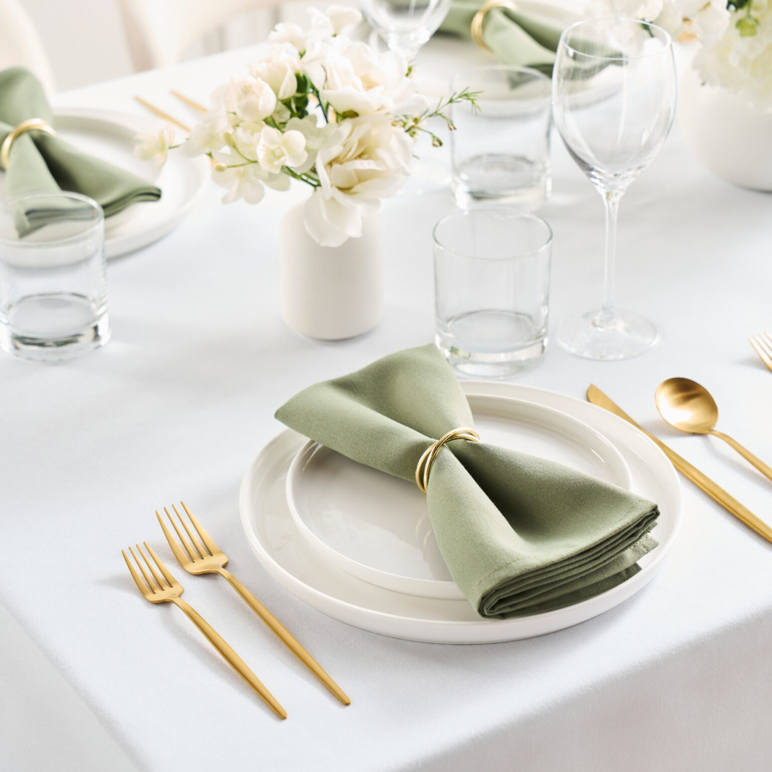 Riegel Premier 100% Spun Polyester Napkins Solid Colors-22" x 22" 6 Dz