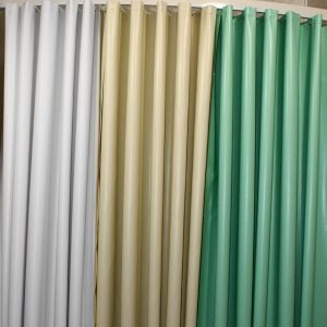 Forester-8 Gauge Leather Embossed Vinyl Shower Curtain/Liner 72" x 72" Case of 12