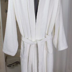 Velour Kimono Style Cotton Bath Robe