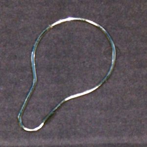 Large Chrome Pin Shower Curtain Hooks-Case of 12 Dozen