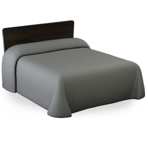 MARTEX RX Solid Color Bedspread-SILVER