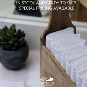 Oshibori Washcloths-100% Cotton by 1888 Mills