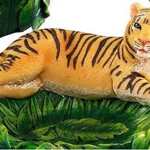 Rainforest Soap Dish with Bengal Tiger