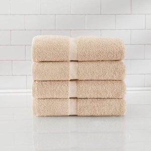 Rapture 100% Ringspun Cotton Towels by 1888 Mills Beige