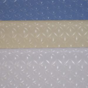 Swirl-8 Gauge Vinyl Stall Shower Curtain/Liner 36" x 72" -Case of 24