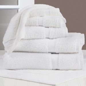 Whole Solutions Made Ready White Hand Towels