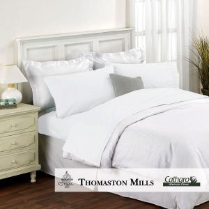 XL TWIN FITTED WHITE