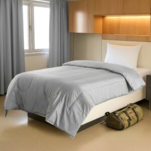 Martex Basics Comforter Solid Silver