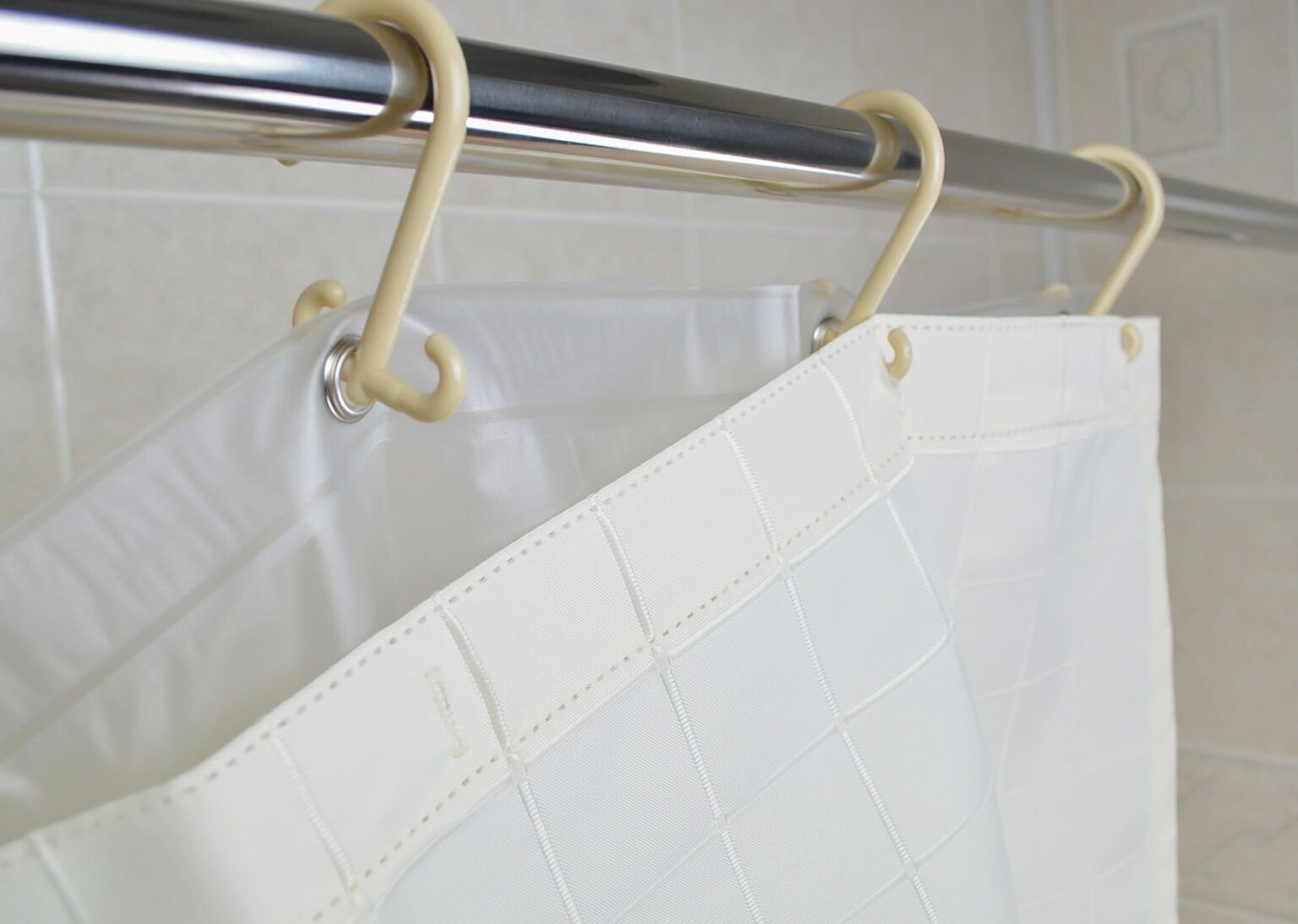Plastic Double Open End Shower Curtain Hooks-Case of 12 Dozen - image 1