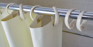 Round Side Slide Plastic Shower Curtain Hooks (12 Dozen) By Kartri - image 1