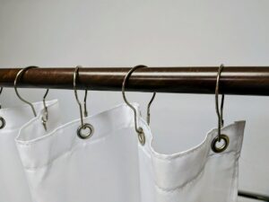 Large Chrome Pin Shower Curtain Hooks-Case of 12 Dozen - image 1