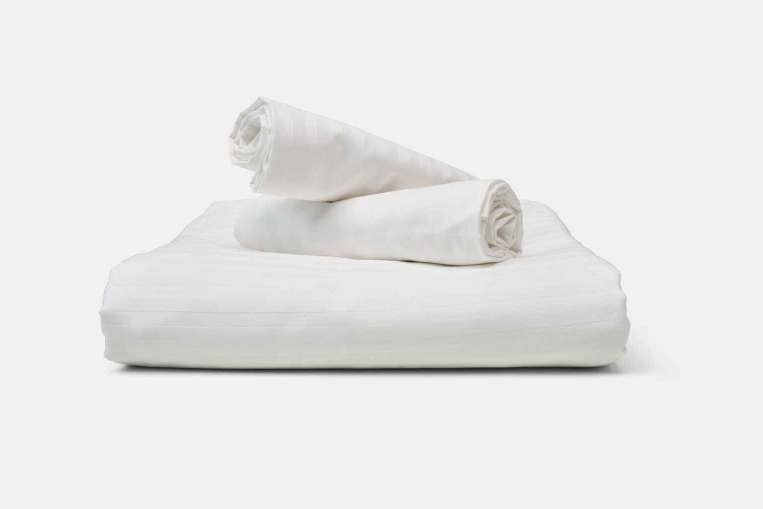 Hotel Duvet Cover Sham Stack Sateen T310 Cotton LIneage