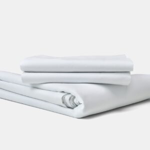 Hotel Duvet Cover Sham white Percale T200 CotPoly Thomaston