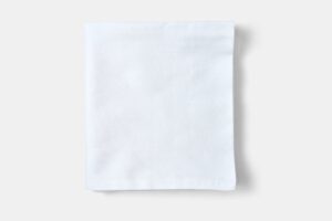 Hotel white Sham folded Percale T200 CotPoly Thomaston