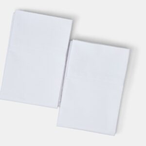 Hotel Pillowcases White Percale T200 CottonPoly Thomaston (1)
