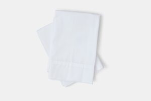 Hotel Pillowcases White Percale T300 CottonPoly Royal Suite