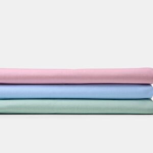 Healthcare Bed Sheet Multi Stack Percale T180 Color CotPoly Thomaston
