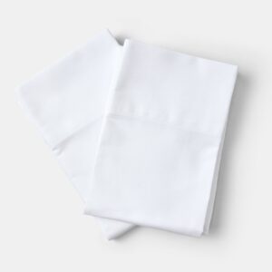 Healthcare white Pillowcase Percale T180 CotPoly Thomaston