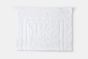 Hotel Bath Mat Luxury Terry Combed Cotton Magnolia