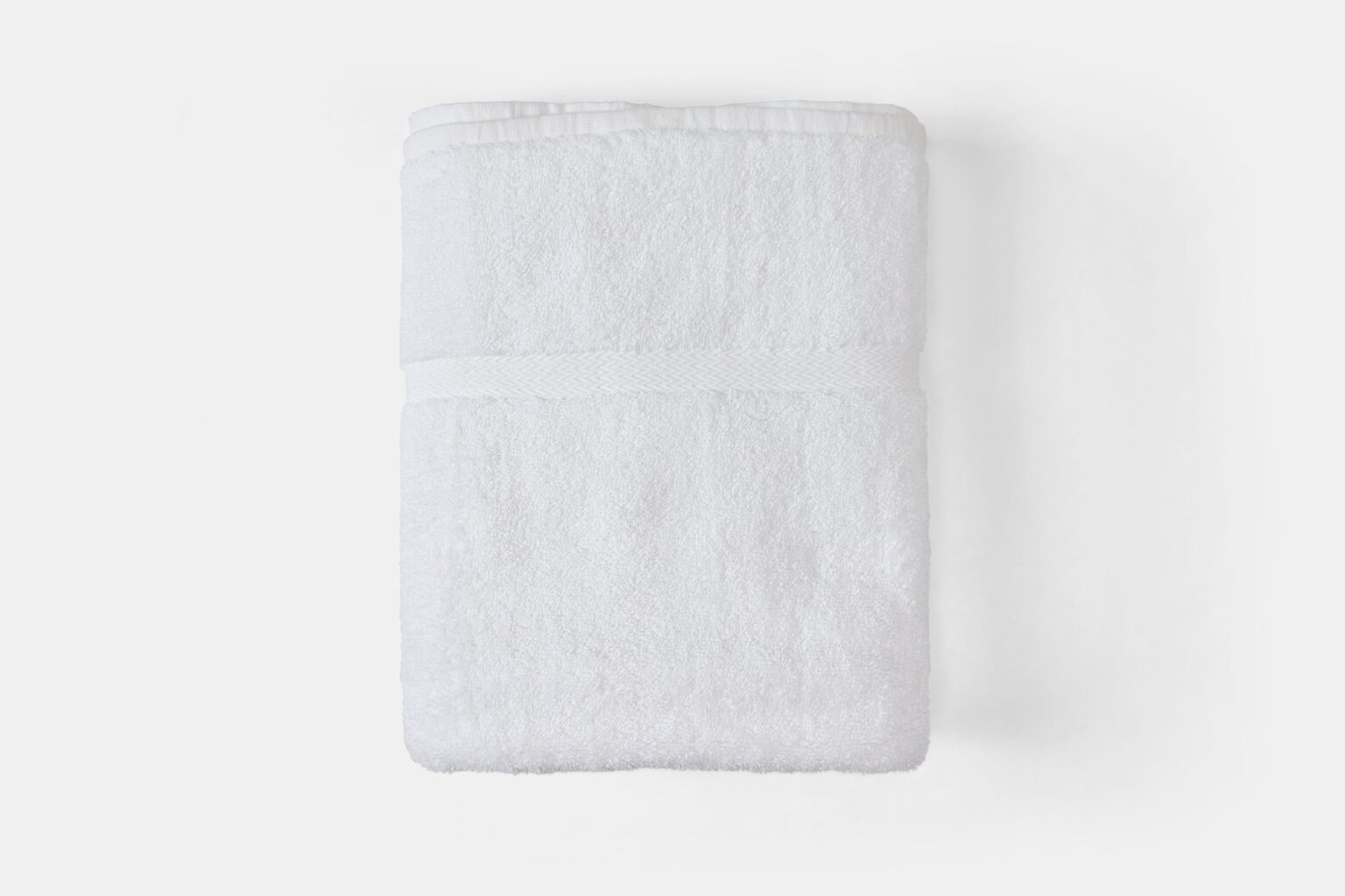 Hotel White Bath Towel Luxury Terry Combed Cotton Royal Suite Dobby