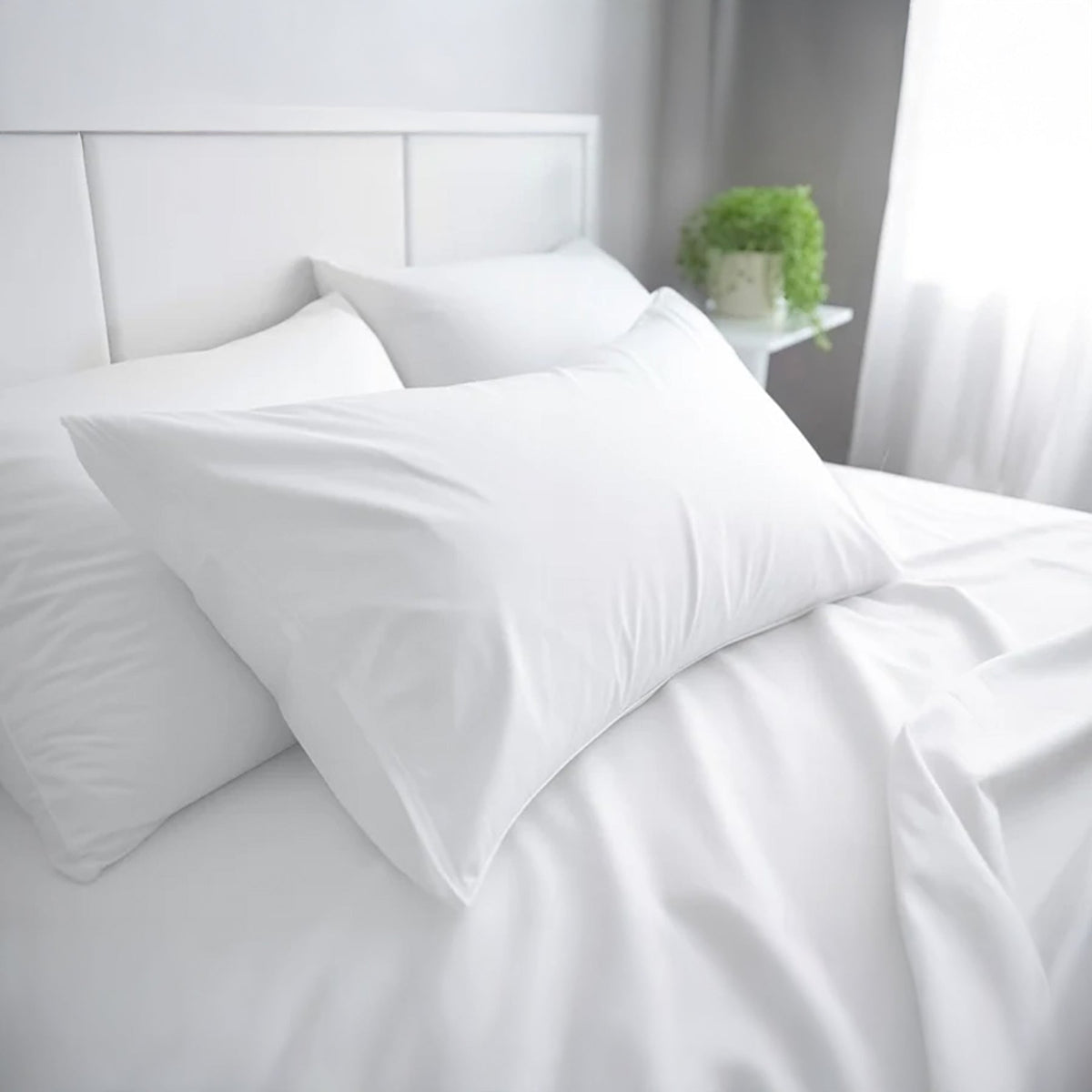 Martex Simplicity Sheets in Fresh White
